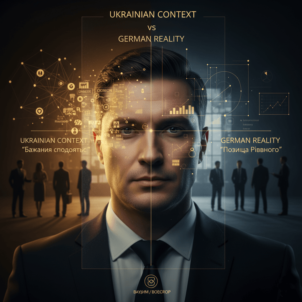 різниця в менталітеті українських лідерів та німецьких